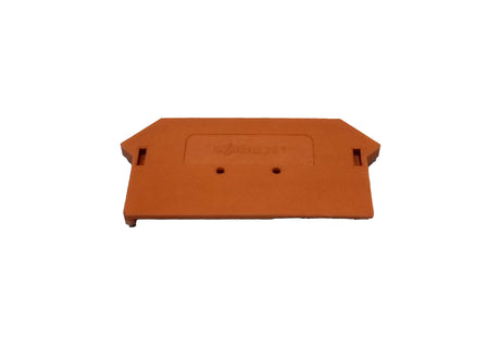 WAGO - 281-317 - END & INTERMEDIATE PLATE ORANGE