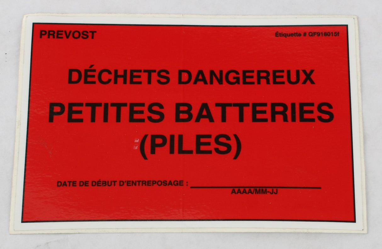 PREVOST ­-­ QF918015F ­-­ DECAL