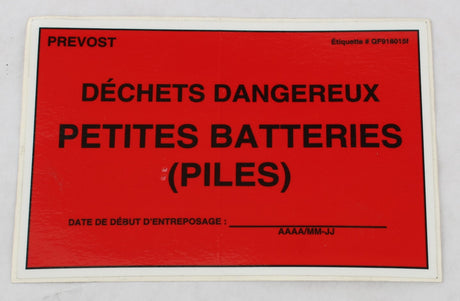 PREVOST ­-­ QF918015F ­-­ DECAL