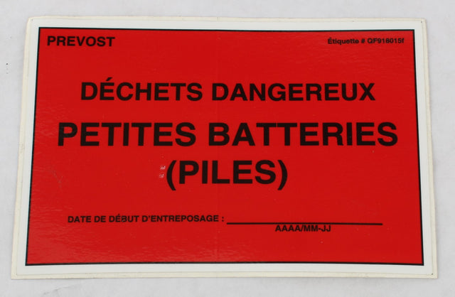 PREVOST ­-­ QF918015F ­-­ DECAL