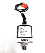 SETRA SYSTEMS ­-­ C206-5000 ­-­ PRESSURE TRANSDUCER 0-5000psi 24VDC 4-20mA