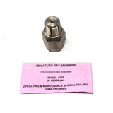 RAY PRESSURE SNUBBER ­-­ 022S ­-­ PRESSURE SNUBBER 0-15000psi 1/4"NPT