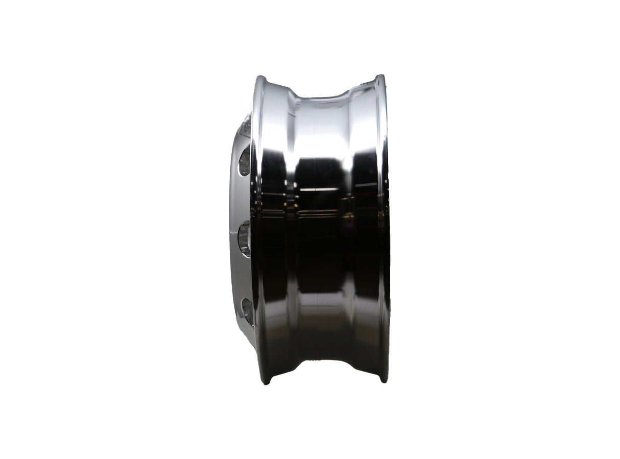 CWS ­-­ 220863 ­-­ 22.5X8.25 HUB PILOT HIGH LUSTER POLISH WHEEL