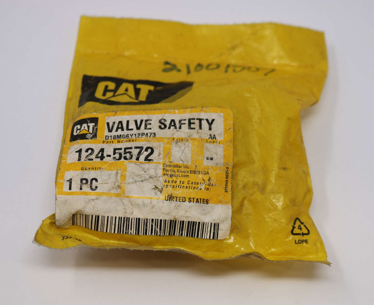 CATERPILLAR ­-­ 124-5572 ­-­ VALVE SAFETY