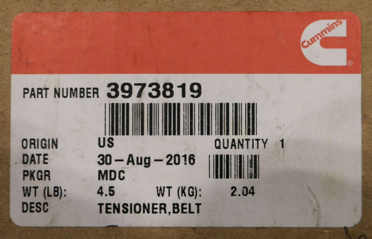 CUMMINS ­-­ 3973819 ­-­ BELT TENSIONER