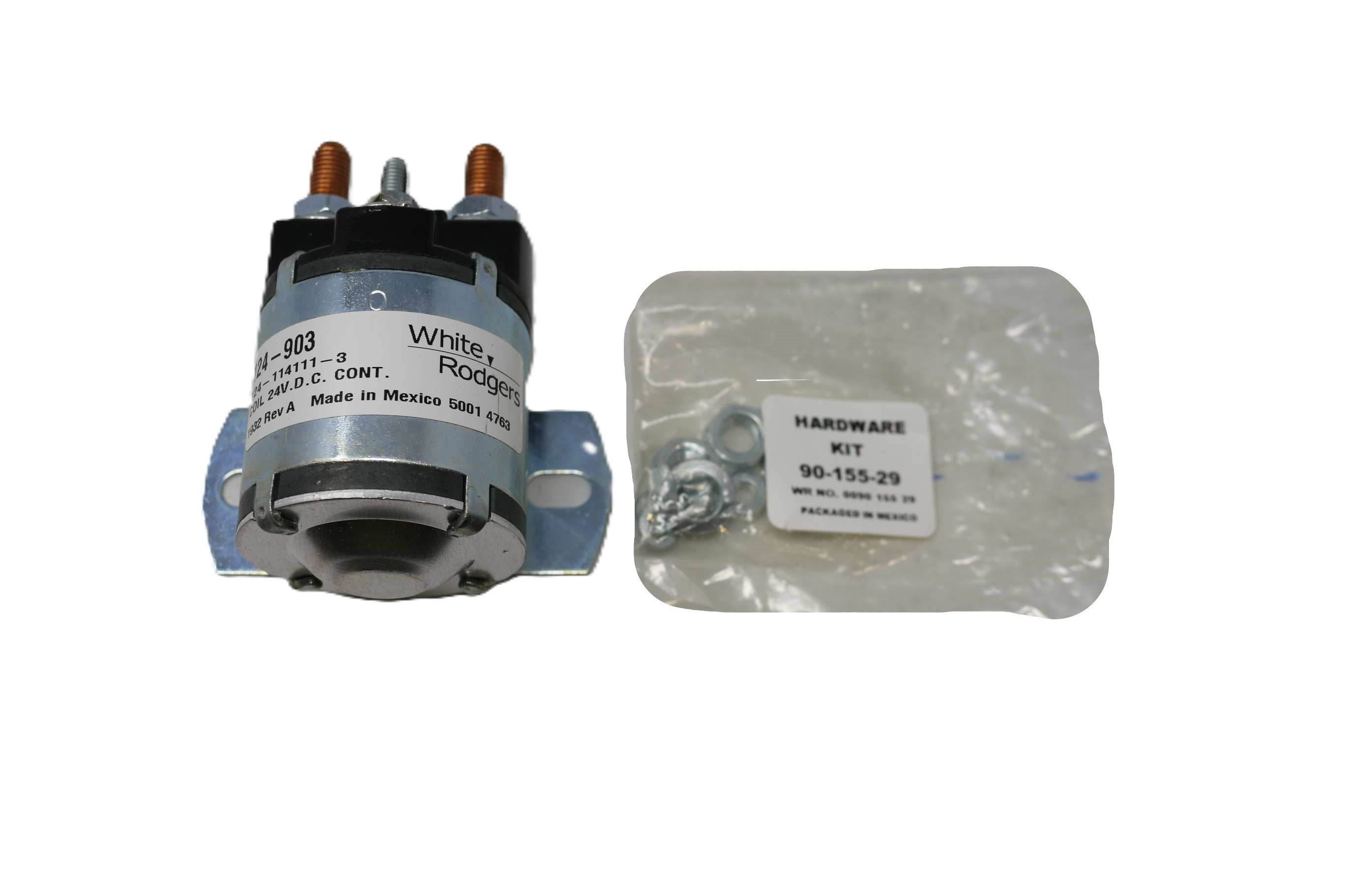 WHITE RODGERS - 124-114111-3 - RELAY POWER NO-DIODE 24V