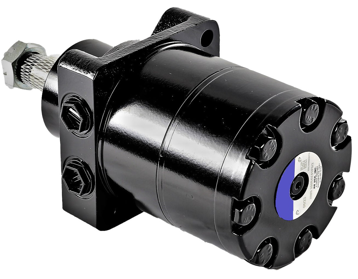 M+S HYDRAULIC ­-­ HWS 350R4V-01PS/2 ­-­ HYDRAULIC ORBITAL MOTOR 350cc 1-1/4" SHAFT