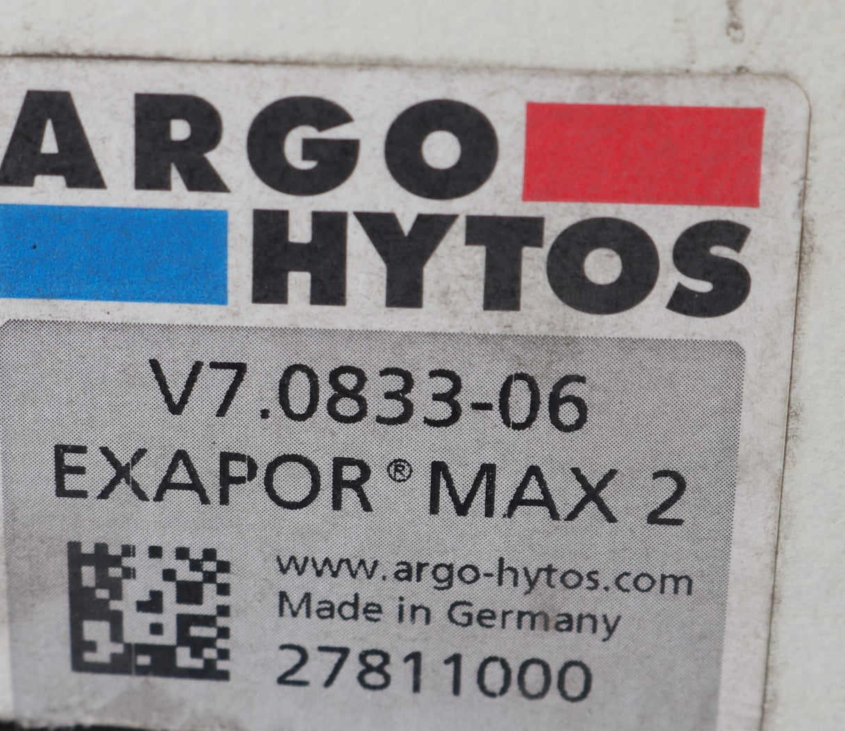 ARGO-HYTOS ­-­ V7.0833-06 ­-­ FILTER