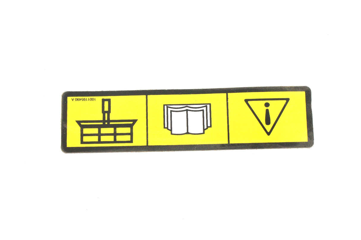 JLG ­-­ 1001195490 ­-­ DECAL(CE)