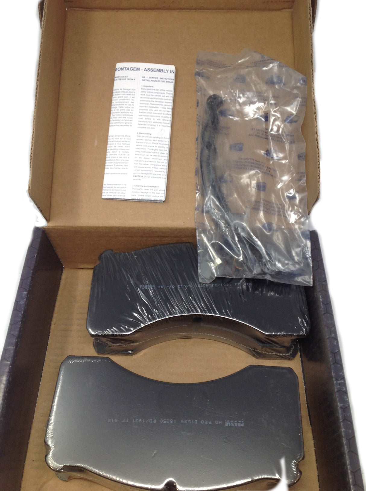 HALDEX ALL-MAKES  ­-­ MPBD1525HD ­-­ AIR DISC BRAKE PADS - HIGH FREQUENCY EXTREME