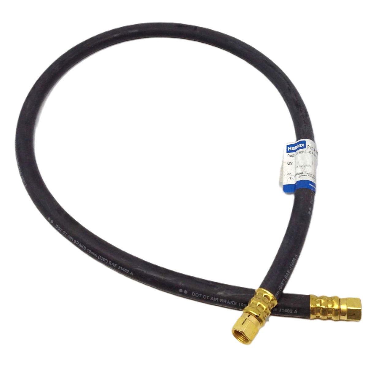 HALDEX ­-­ M5FF6646 ­-­ AIR HOSE - 45 FEMALE - 6X6