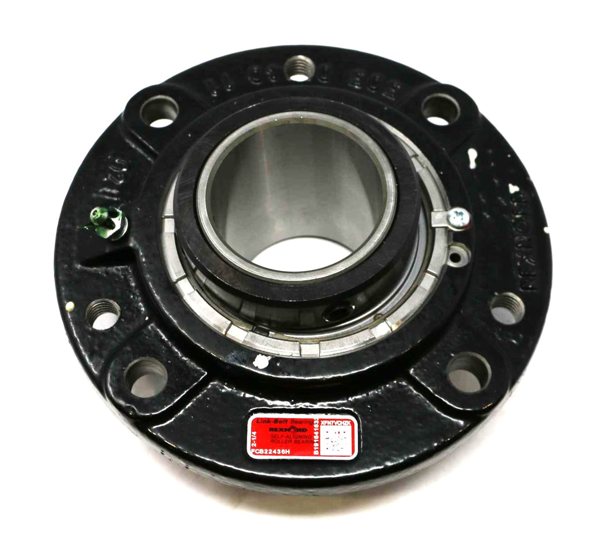 LINK BELT ­-­ FCB22436H ­-­ FLANGE MOUNTED SPHERICAL ROLLER BEARING 2.25" ID