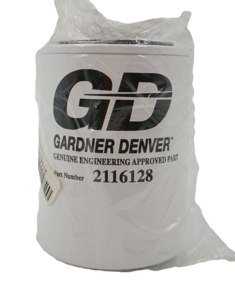 QUINCY COMPRESSOR ­-­ 2116128 ­-­ ELEMENT OIL FILTER W|SEAL RING (12AT)