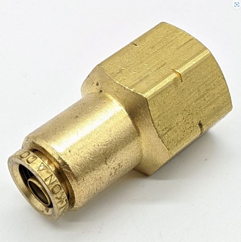 ALKON ­-­ XQ66-DOT-6X6 ­-­ FITTING CONNECTOR FEMALE 3/8T 3/8F