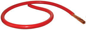 HALDEX  ­-­ BE28809 ­-­ 4 GUAGE RED BATTERY/STARTER CABLE ($/FT)