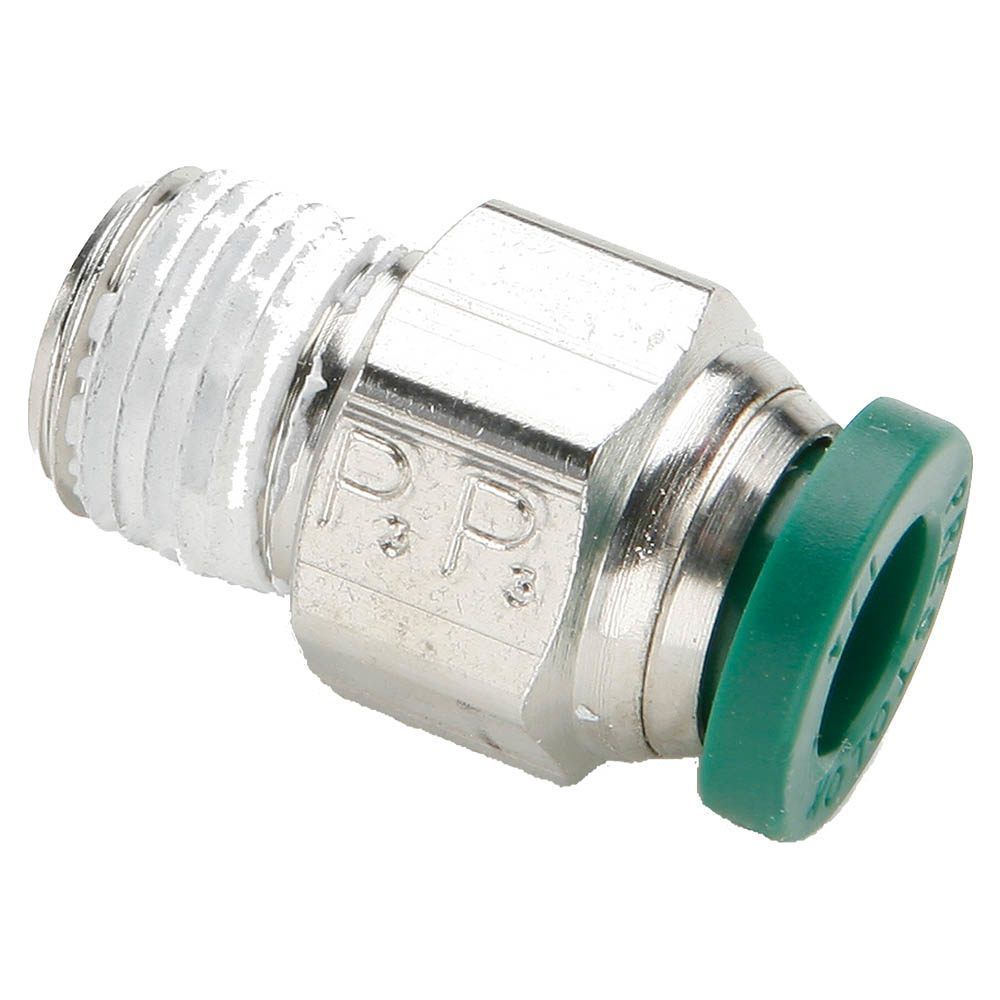 VELVAC ­-­ 016114 ­-­ FITTING CONNECTOR MALE 1/8T 1/4P PUSH COMP