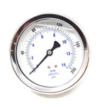 PIC GAUGES ­-­ 202L-404G ­-­ PRESSURE GAUGE: LIQUID FILLED