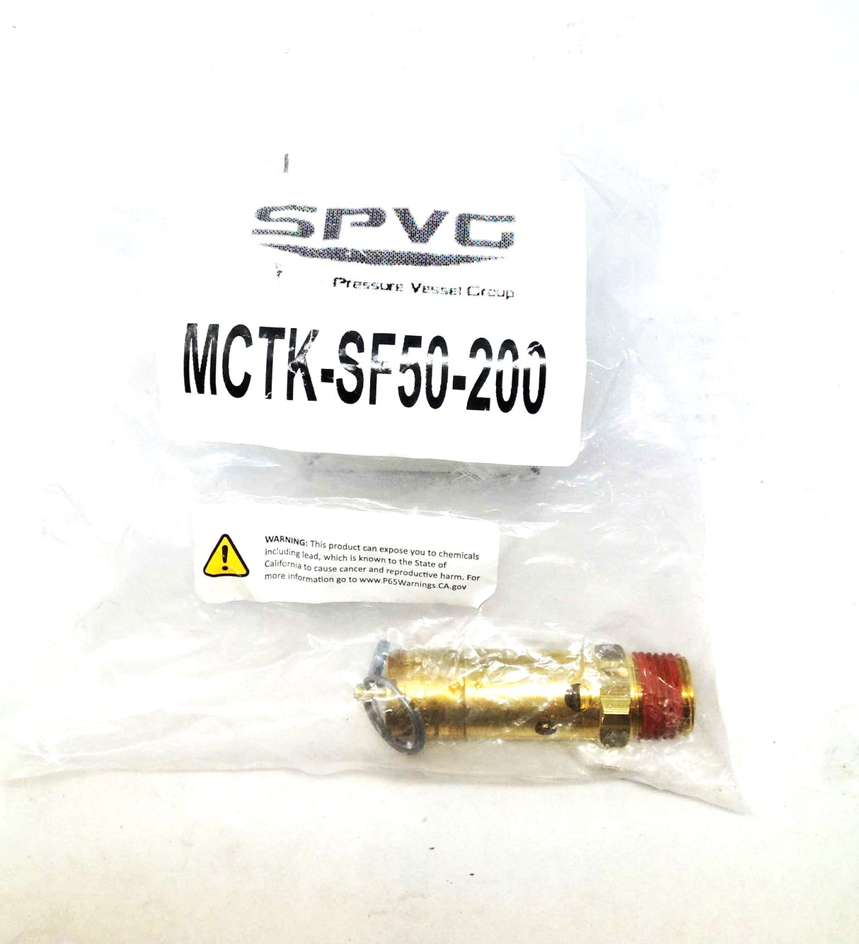 SPVG SAMUEL PRESSURE VESSEL GROUP ­-­ MCTK-SF50-200 ­-­ SAFETY RELIEF VALVE KIT 200psi