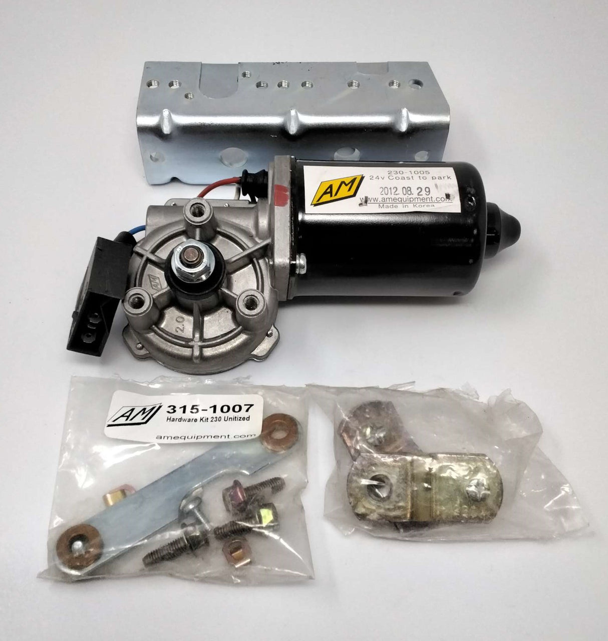 AM EQUIPMENT ­-­ 230-1105 ­-­ UNITIZED ASSEMBLY WIPER MOTOR REPLACEMENT KIT 24V