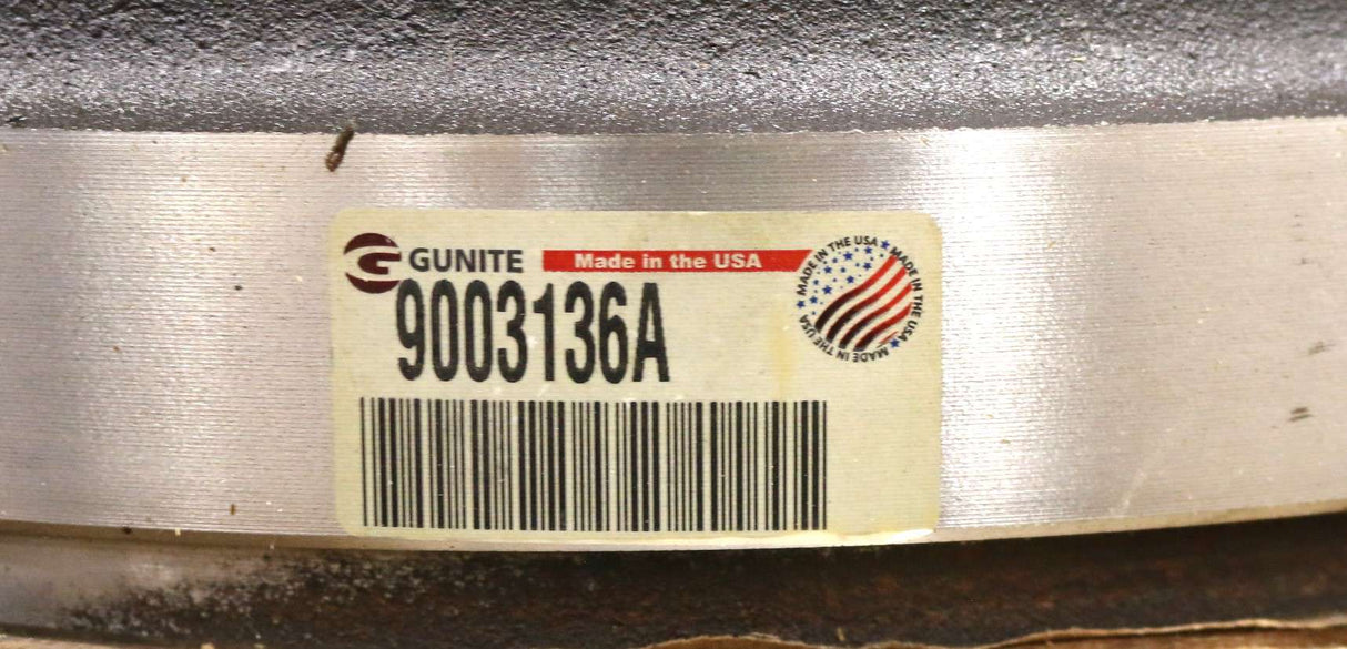 GUNITE ­-­ 9003136A ­-­ BRAKE DRUM 165X7