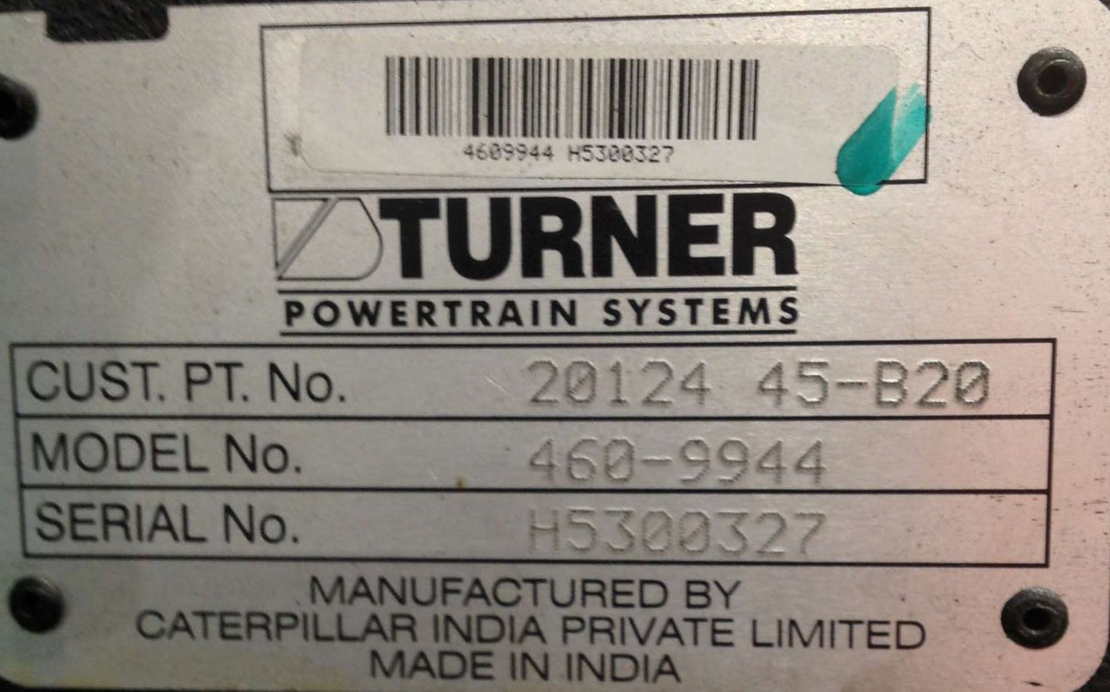TURNER POWERTRAIN SYSTEMS  ­-­ 20124 ­-­ TRANSMISSION 6-SPD