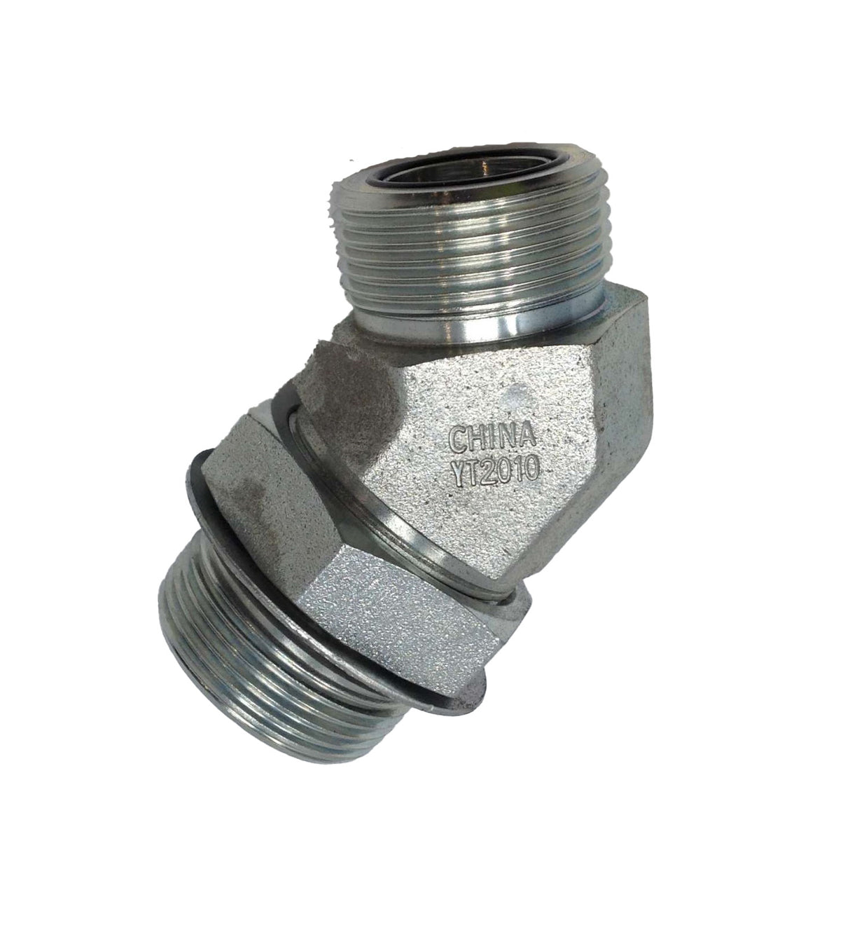 BRENNAN INDUSTRIES ­-­ FS6802-16-20-NWO-FG ­-­ ELBOW FITTING 45Ø -16MORFS -20MORB