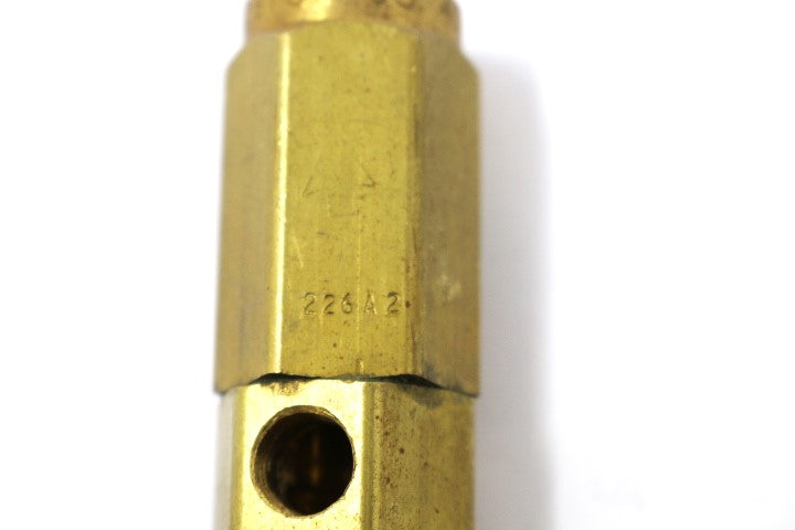 KINGSTON VALVES ­-­ 226A-2-2 ­-­ BRASS  NATIONAL PIPE TAPERED  400PSI MAX