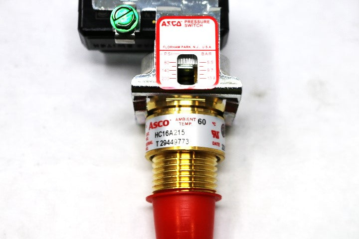 ROGERS MACHINERY CO ­-­ L1949-200 ­-­ PRESSURE SWITCH  H SERIES  OP-FR 1/8NPT  INT BRASS