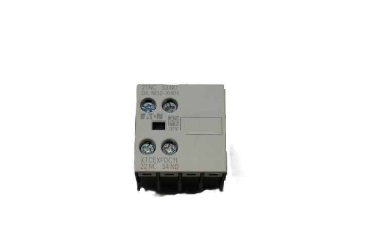 MOELLER ELECTRIC ­-­ XTCEXFDC11 ­-­ AUXILIARY CONTACT MODULE 2-POLE