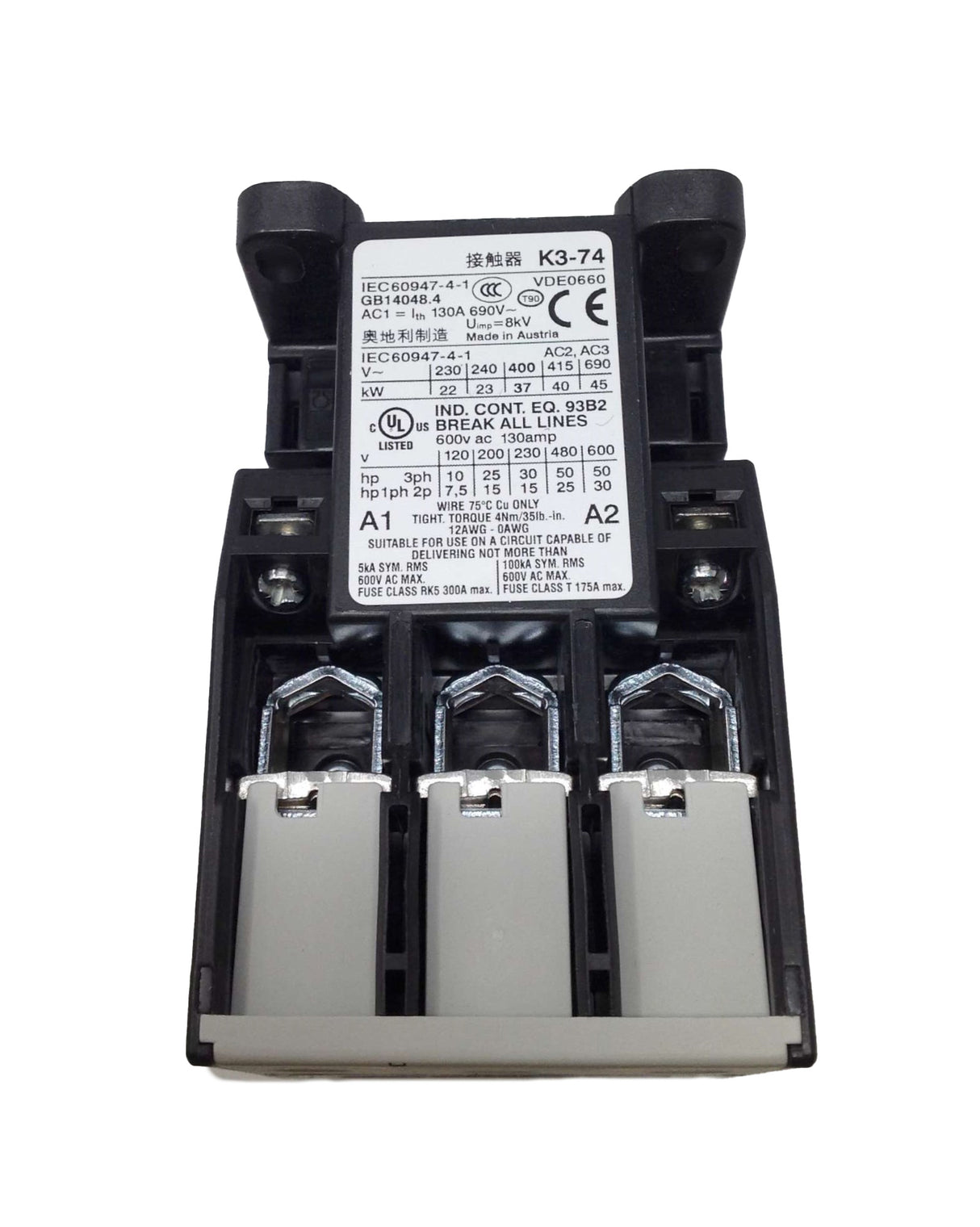 BENEDICT GmbH ­-­ K3-74A00 ­-­ CONTACTOR 74A