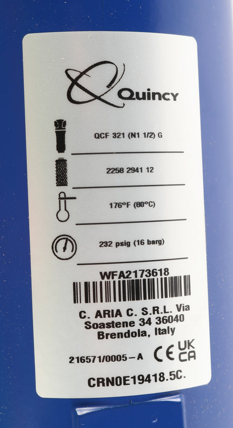 ATLAS COPCO ­-­ 8102856717 ­-­ QUINCY AIR FILTER 321CFM (N1 1