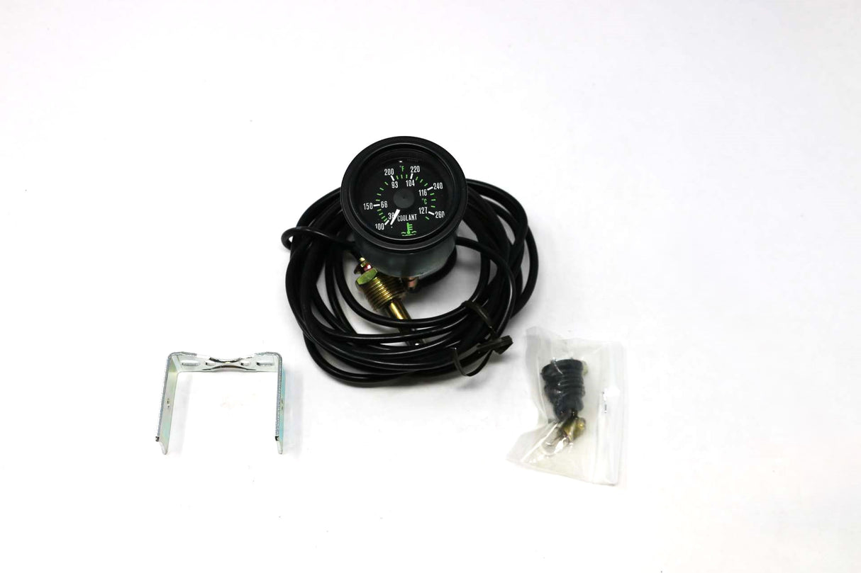 STEWART WARNER  ­-­ 82744-144 ­-­ WATER TEMP GAUGE  100-260 DEGR  ELECTRICAL  BLACK