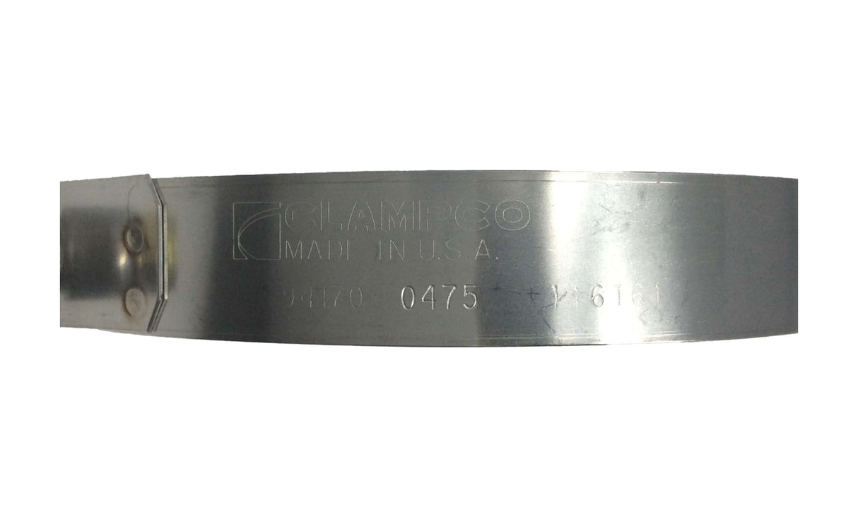 CLAMPCO PRODUCTS ­-­ 94170-0475 ­-­ T-BOLT BAND CLAMP  4.75" NOMINAL DIAMETER