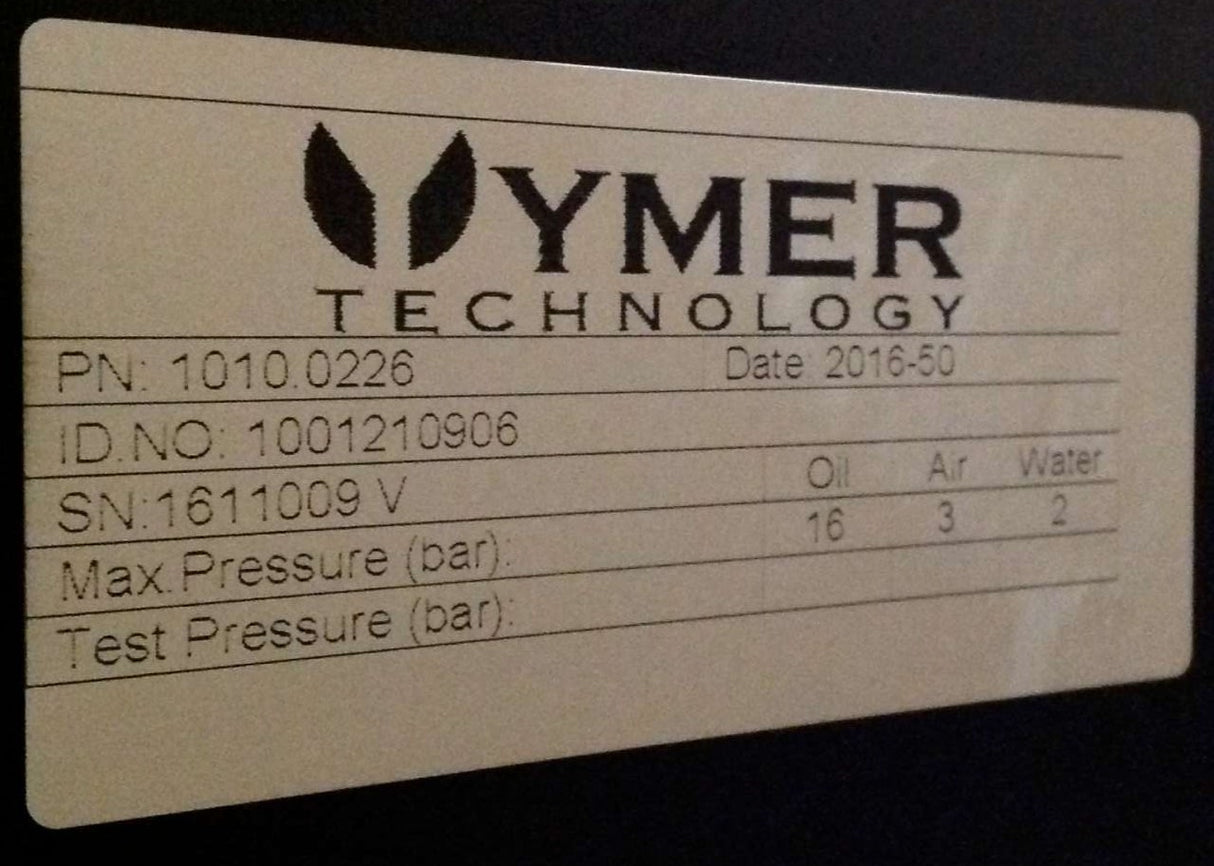 YMER TECHNOLOGY ­-­ 1010.0226 ­-­ RADIATOR COOLING PACKAGE