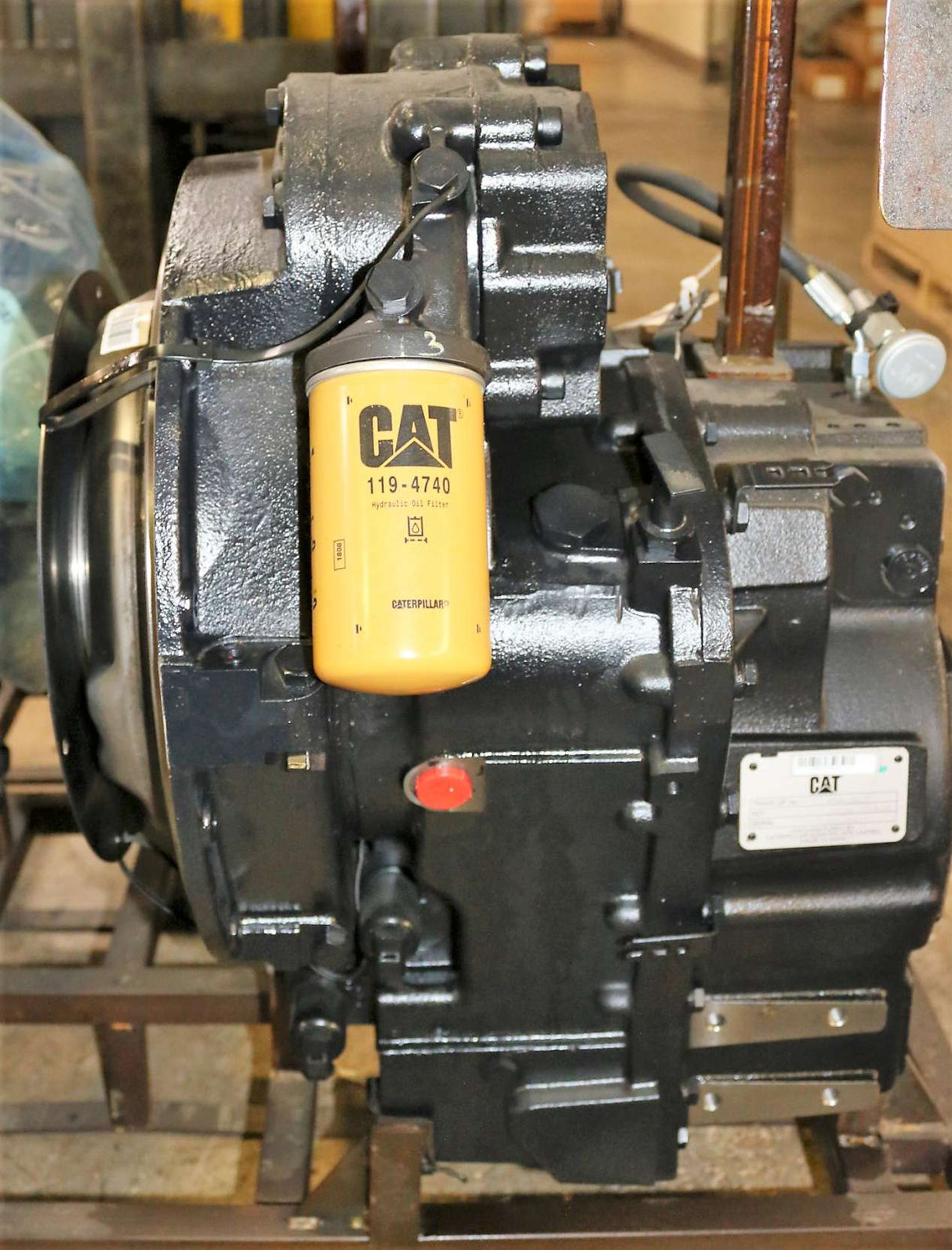 CATERPILLAR ­-­ 458-3819 ­-­ TRANSMISSION TURNER 4-SPEED  HYDRAULIC OIL FILTER