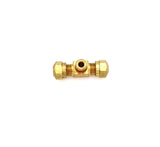 FASTENAL ­-­ 5126782 ­-­ TEE BRASS COMPRESSION DOT BRANCH 1/4T X 1/8M NPTF