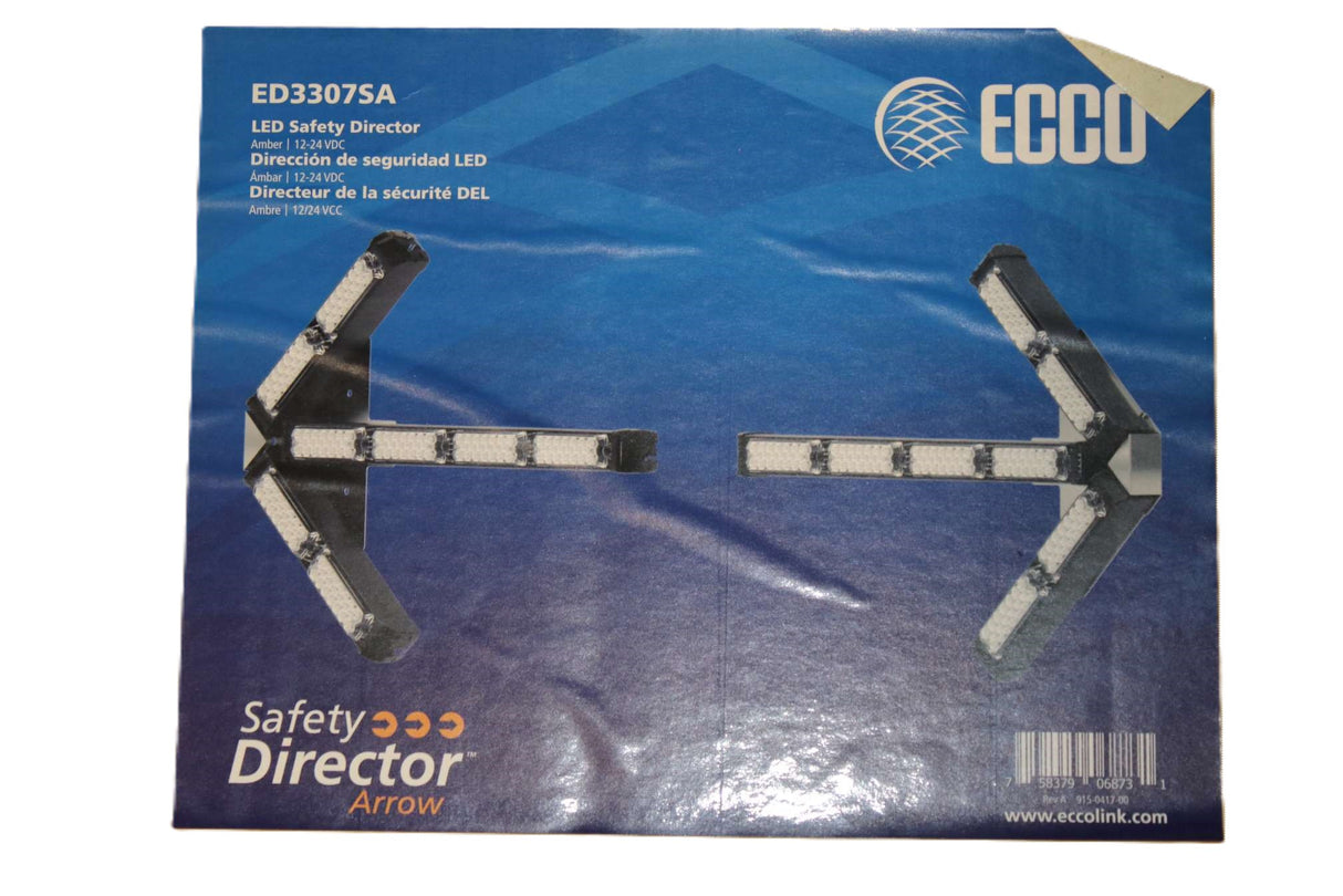 ECCO ­-­ ED3307SA ­-­ ARROWBOARD LED SAFETY DIRECTION