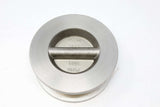 U.S. VALVE LLC ­-­ 31R-1-4SXM30 ­-­ WAFER CHECK VALVE