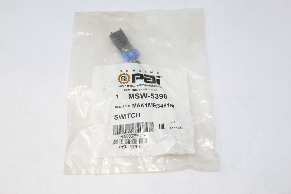 PAI INDUSTRIES ­-­ MSW-5396 ­-­ SWITCH - VOLVO REPLACEMENT 1MR3481M