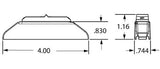 MACK ­-­ 8413-35375R ­-­ LED 35 SERIES LAMP W/COMB