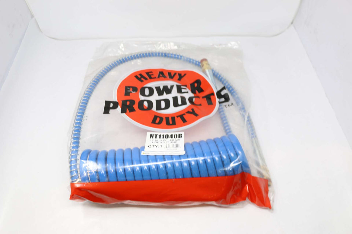 POWER PRODUCTS ­-­ NT11040B ­-­ LINE - AIR COILED BLUE 15FT