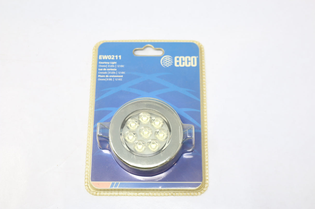 ECCO ­-­ EW0211 ­-­ LED INTERIOR LIGHT  CIRCULAR  FLUSH MOUNT  12V