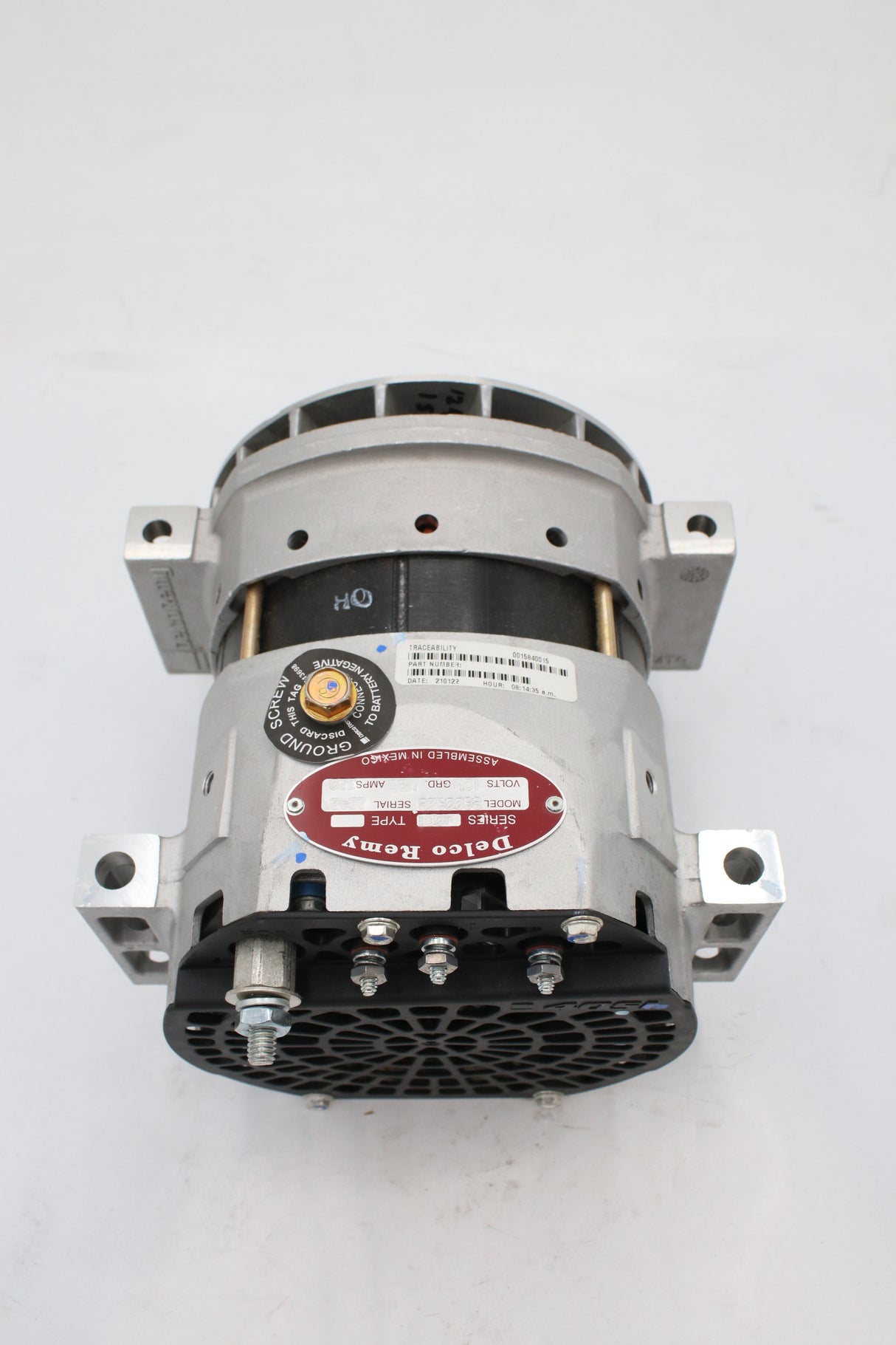 DELCO REMY ­-­ 8600628 ­-­ ALTERNATOR 40SI  320AMP 12V  NEG PAD MOUNT