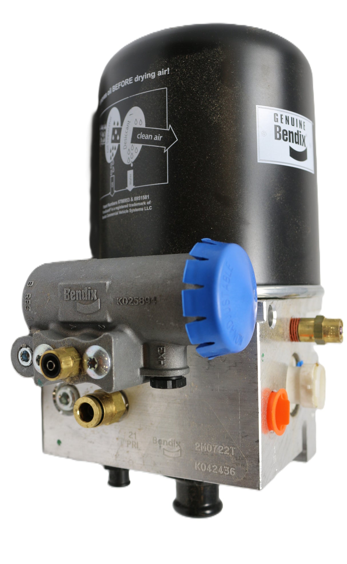 BENDIX ­-­ K042436 ­-­ AD-IS PURAGUARD SINGLE AIR DRYER ASSEMBLY