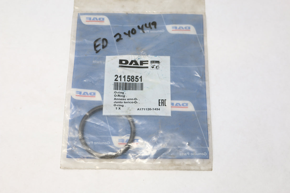 DAF  ­-­ 2115851 ­-­ O-RING