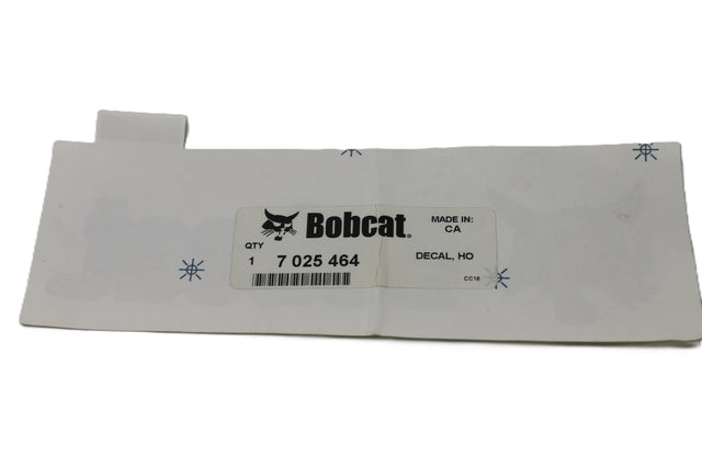 BOBCAT ­-­ 7025464 ­-­ DECAL - HOOD SIDE