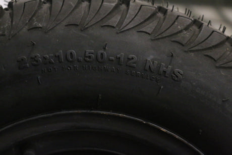 CARLISLE TIRE (CARLSTAR) ­-­ 6L0160 ­-­ CARLISLE|ANTEGO WHEEL|TIRE ASM 23X10.50-12