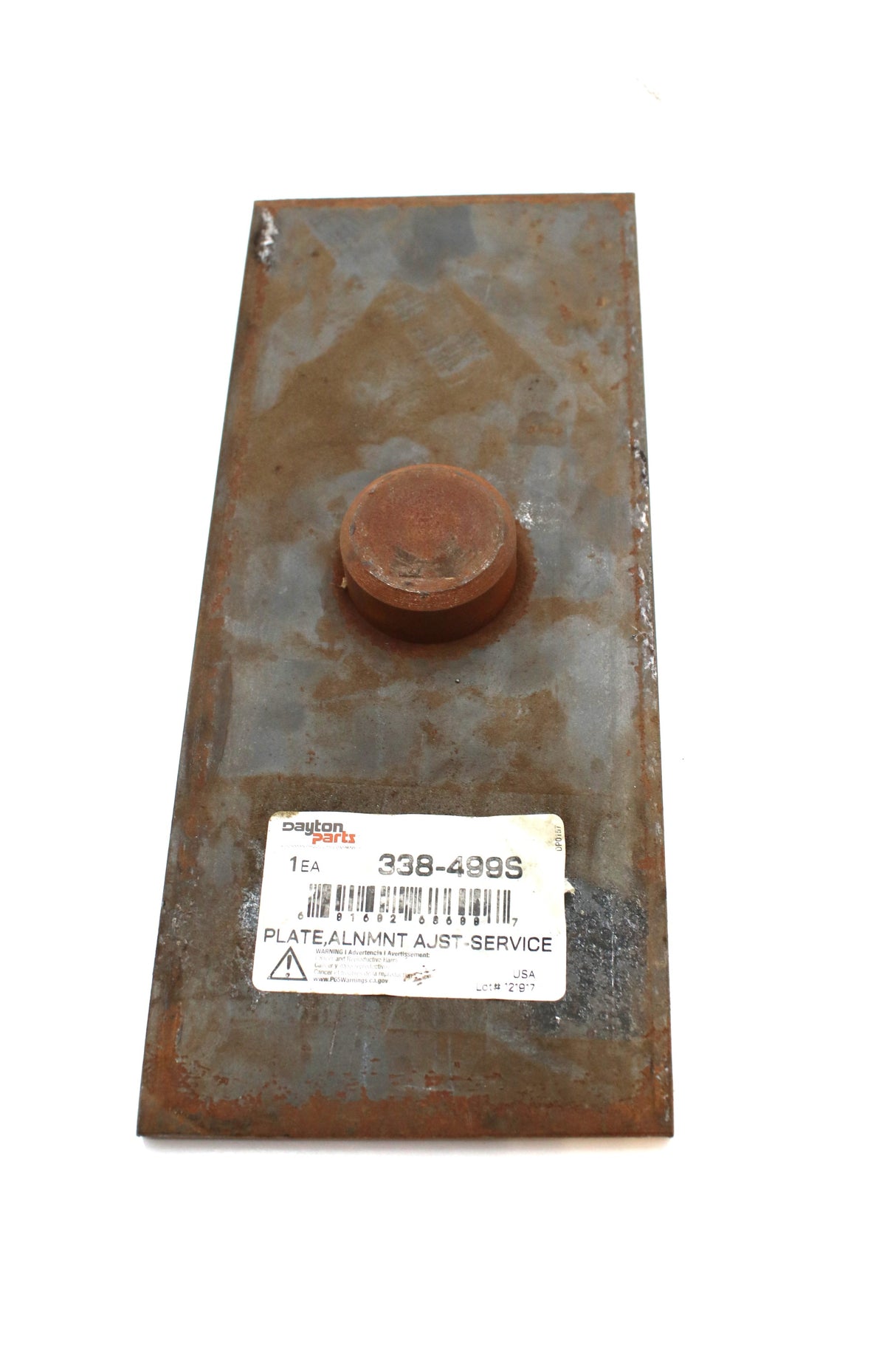 DAYTON PARTS  ­-­ 338-499S ­-­ ADJ PLATE