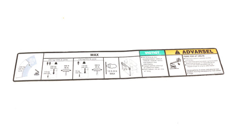 JLG ­-­ 1001237705 ­-­ DECAL - SKY GLAZIER CAP (DANIS