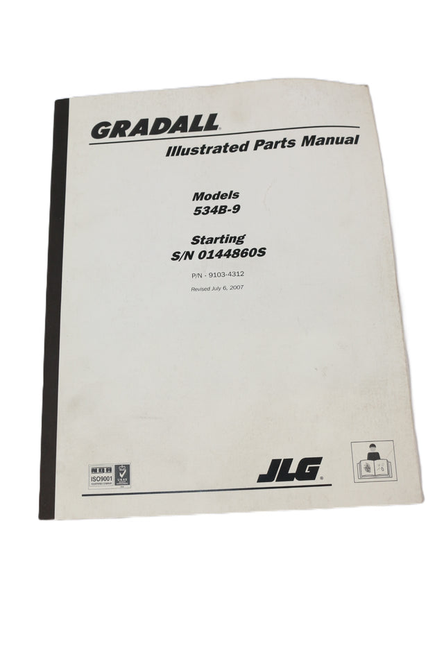 JLG ­-­ 91034312 ­-­ MANUAL PARTS 534B9